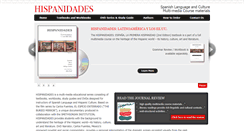 Desktop Screenshot of hispanidades.info